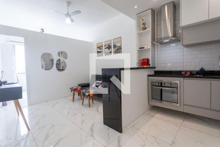 Sala de apartamento à venda com 1 quarto, 50m² em Centro, Rio de Janeiro