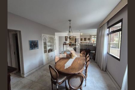 Sala de apartamento à venda com 4 quartos, 240m² em Lourdes, Belo Horizonte