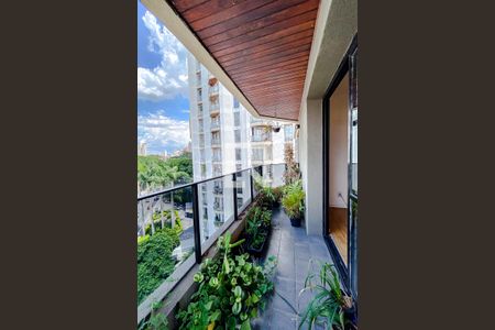 Varanda da Sala de apartamento para alugar com 3 quartos, 95m² em Vila Clementino, São Paulo
