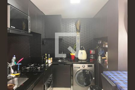 Apartamento à venda com 30m², 1 quarto e sem vaga Apartamento à venda com 30m², 1 quarto e sem vagaCozinha integrada