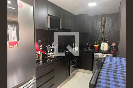 Apartamento à venda com 30m², 1 quarto e sem vaga Apartamento à venda com 30m², 1 quarto e sem vagaCozinha integrada