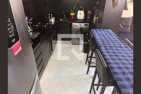 Apartamento à venda com 30m², 1 quarto e sem vaga Apartamento à venda com 30m², 1 quarto e sem vagaCozinha integrada