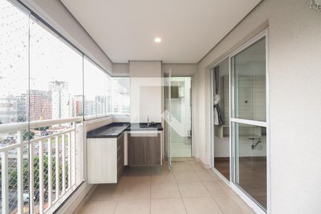 Varanda  de apartamento à venda com 2 quartos, 64m² em Tatuapé, São Paulo