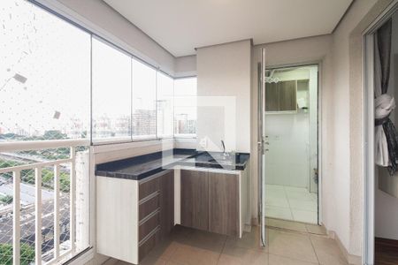 Varanda  de apartamento à venda com 2 quartos, 64m² em Tatuapé, São Paulo