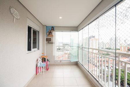 Varanda  de apartamento à venda com 2 quartos, 64m² em Tatuapé, São Paulo