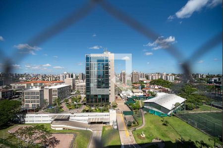 Vista da Sala de apartamento à venda com 3 quartos, 67m² em São Sebastião, Porto Alegre