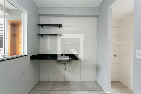 Cozinha de apartamento à venda com 1 quarto, 35m² em Maranhão, São Paulo