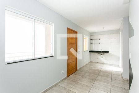 Sala e Cozinha de apartamento à venda com 1 quarto, 35m² em Maranhão, São Paulo