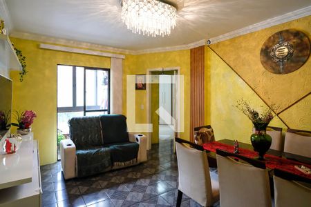 Sala de apartamento à venda com 1 quarto, 55m² em Olímpico, São Caetano do Sul