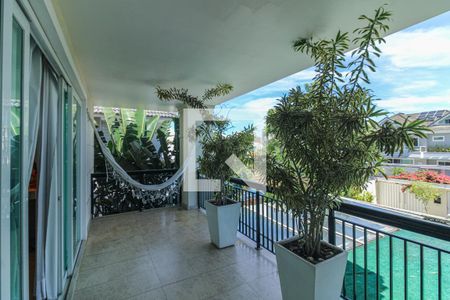 Suíte 1 - Varanda de casa de condomínio à venda com 4 quartos, 350m² em Barra da Tijuca, Rio de Janeiro