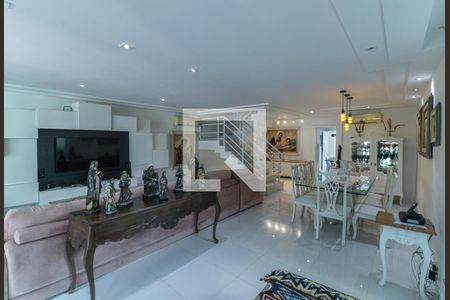 Sala de casa de condomínio à venda com 4 quartos, 350m² em Barra da Tijuca, Rio de Janeiro