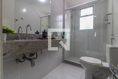 Suíte 1 - Banheiro de casa de condomínio à venda com 5 quartos, 350m² em Recreio dos Bandeirantes, Rio de Janeiro