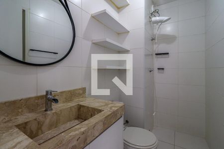 Banheiro de apartamento para alugar com 1 quarto, 34m² em Jurubatuba, São Paulo