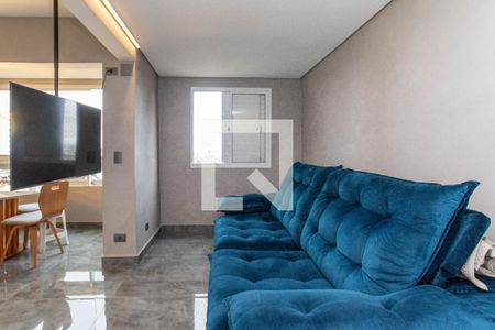 Sala de TV de apartamento à venda com 2 quartos, 73m² em Vila Galvão, Guarulhos