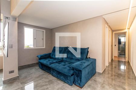 Sala de TV de apartamento à venda com 2 quartos, 73m² em Vila Galvão, Guarulhos