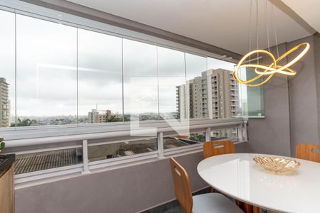 Varanda da Sala de apartamento à venda com 2 quartos, 73m² em Vila Galvão, Guarulhos