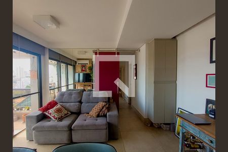 Sala de apartamento à venda com 2 quartos, 54m² em Vila Anglo Brasileira, São Paulo