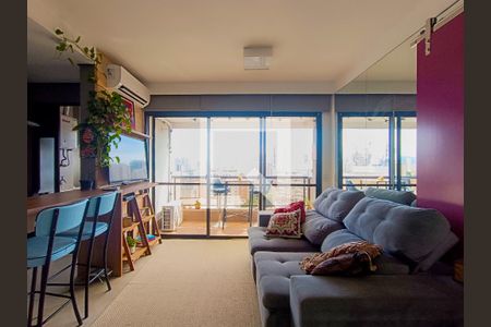 Sala de apartamento à venda com 2 quartos, 54m² em Vila Anglo Brasileira, São Paulo