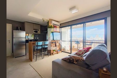 Sala de apartamento à venda com 2 quartos, 54m² em Vila Anglo Brasileira, São Paulo