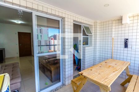 Varanda de apartamento para alugar com 2 quartos, 64m² em Canto do Forte, Praia Grande