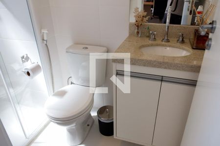 Banheiro da Suíte 1 de apartamento à venda com 2 quartos, 60m² em Bela Vista, Osasco