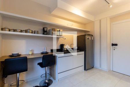 Cozinha de apartamento para alugar com 1 quarto, 22m² em Belenzinho, São Paulo