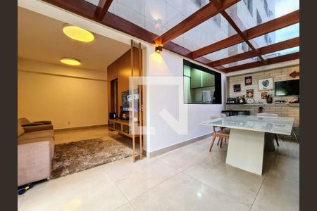 Sala/Varanda de apartamento à venda com 2 quartos, 111m² em Lourdes, Belo Horizonte