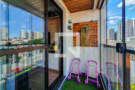 varanda de apartamento à venda com 3 quartos, 79m² em Ipiranga, São Paulo