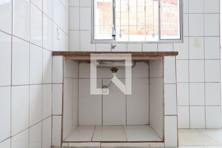 Cozinha de kitnet/studio para alugar com 1 quarto, 28m² em Jardim Virginia Bianca, São Paulo