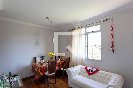 Sala de apartamento à venda com 3 quartos, 85m² em  Paquetá, Belo Horizonte