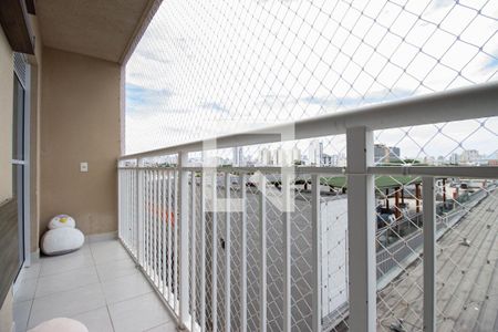 Varanda da Sala e Suíte de apartamento à venda com 1 quarto, 31m² em Mooca, São Paulo