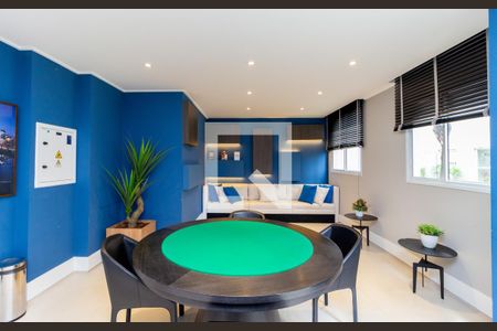 Apartamento à venda com 38m², 2 quartos e sem vagaSalão de jogos