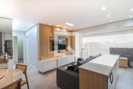 Sala de apartamento à venda com 2 quartos, 62m² em Barra Funda, São Paulo