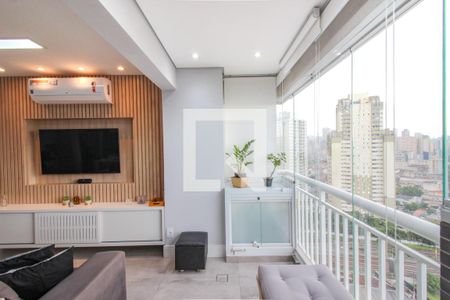 Varanda gourmet de apartamento à venda com 2 quartos, 62m² em Barra Funda, São Paulo
