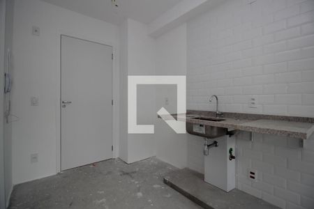Cozinha de kitnet/studio à venda com 1 quarto, 28m² em Pinheiros, São Paulo