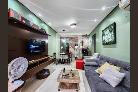 Sala de apartamento para alugar com 2 quartos, 62m² em Centro, Guarujá