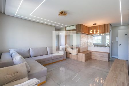 Sala de apartamento à venda com 2 quartos, 69m² em Alphaville Empresarial, Barueri