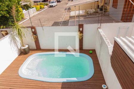 Área externa de casa à venda com 3 quartos, 90m² em Canudos, Novo Hamburgo