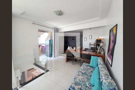 Sala de apartamento à venda com 3 quartos, 192m² em Castelo, Belo Horizonte