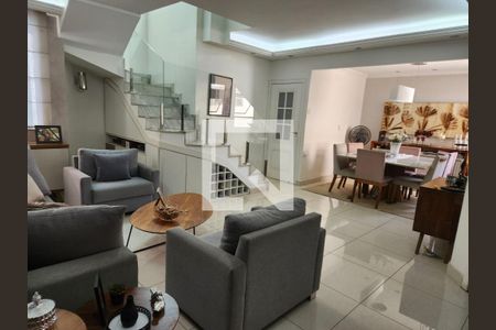 Sala de apartamento à venda com 3 quartos, 192m² em Castelo, Belo Horizonte
