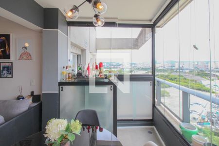 Apartamento à venda com 69m², 1 quarto e 1 vagaVaranda da Sala