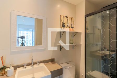 Apartamento para alugar com 50m², 1 quarto e 1 vagaBanheiro da Suíte