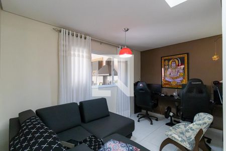 Sala de casa de condomínio à venda com 3 quartos, 369m² em Loteamento Caminhos de San Conrado (sousas), Campinas