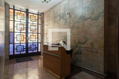Área comum - Hall de entrada de apartamento para alugar com 1 quarto, 30m² em Centro Histórico de São Paulo, São Paulo