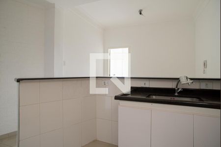 Cozinha de apartamento para alugar com 1 quarto, 30m² em Centro Histórico de São Paulo, São Paulo
