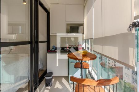 Studio Varanda de kitnet/studio para alugar com 1 quarto, 25m² em Perdizes, São Paulo