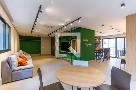 Studio para alugar com 25m², 1 quarto e sem vagaÁrea comum - Salão de festas