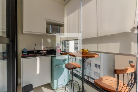 Studio Varanda de kitnet/studio para alugar com 1 quarto, 25m² em Perdizes, São Paulo