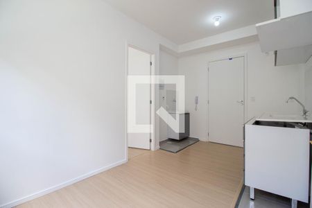 Sala - Cozinha de apartamento para alugar com 1 quarto, 25m² em Liberdade, São Paulo