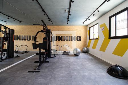 Apartamento para alugar com 25m², 1 quarto e sem vagaÁrea comum - Academia